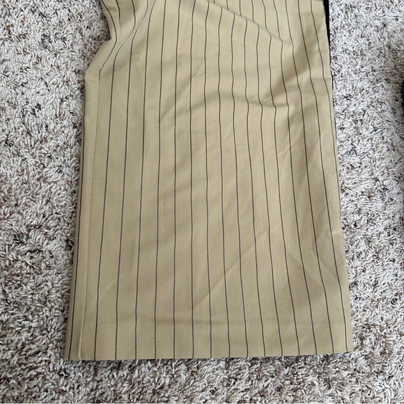 La Ligne for Target Beige Pinstripe Wide Leg Pants Elastic Waist Women’s Size 1X - Picture 8 of 15